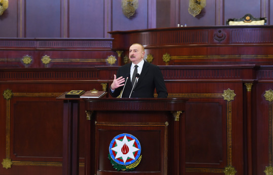 Prezident: Əgər Ermənistan öz qanunvericiliyini normal qaydaya salmasa, sülh müqaviləsi olmayacaq