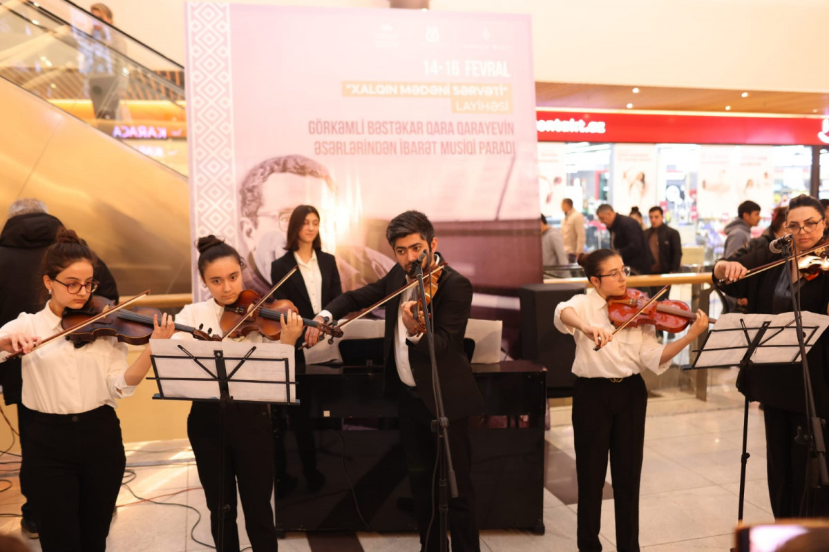 “Xalqın mədəni sərvəti” layihəsində Qara Qarayevin xatirəsinə həsr olunmuş konsert proqramı keçirilib - FOTO 