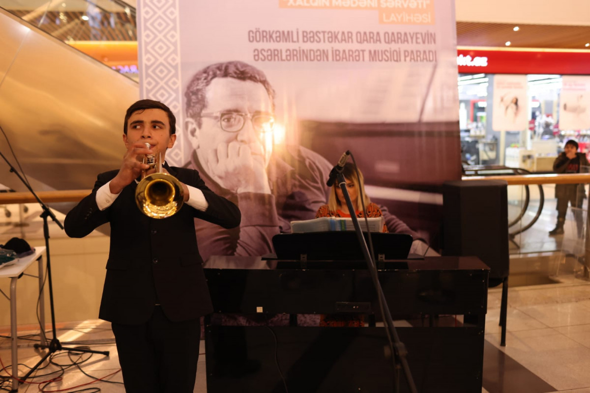 “Xalqın mədəni sərvəti” layihəsində Qara Qarayevin xatirəsinə həsr olunmuş konsert proqramı keçirilib - FOTO 