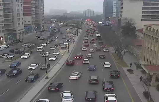 Bakıda sıxlıq müşahidə edilən yollar - SİYAHI 