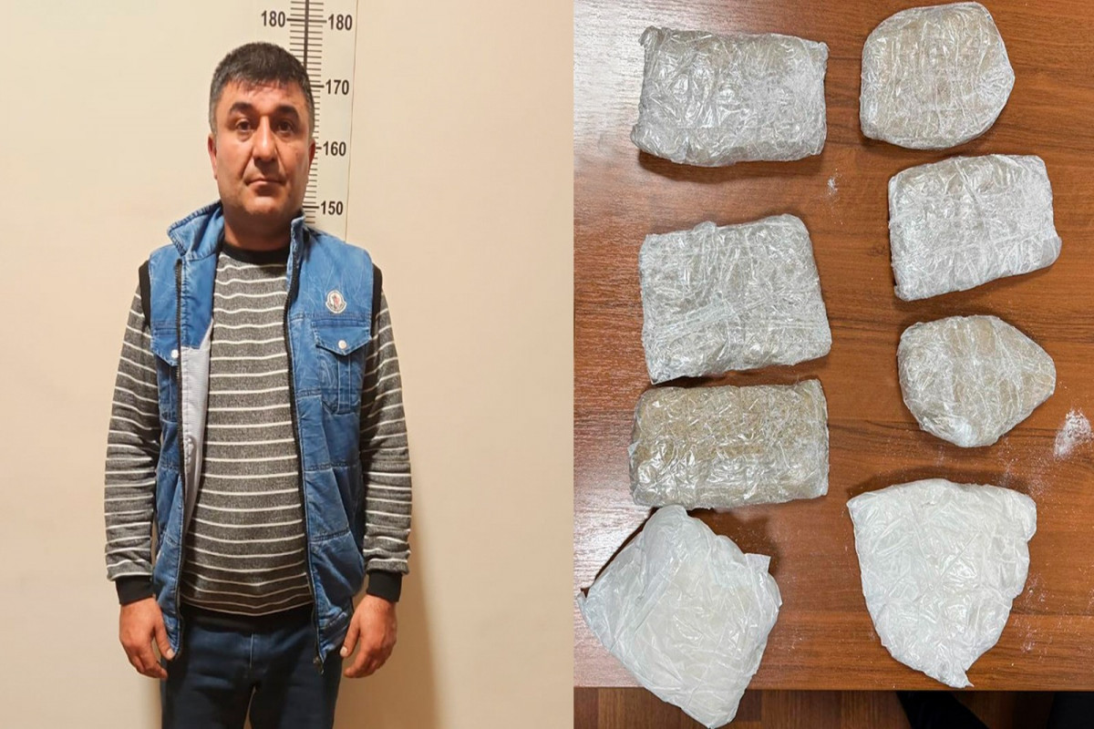 Ölkəyə 4 kq heroin keçirən TIR sürücüsü saxlanılıb