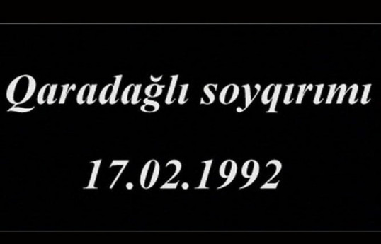 Ermənilərin Qaradağlı kəndində törətdiyi qətliamdan 32 il ötür