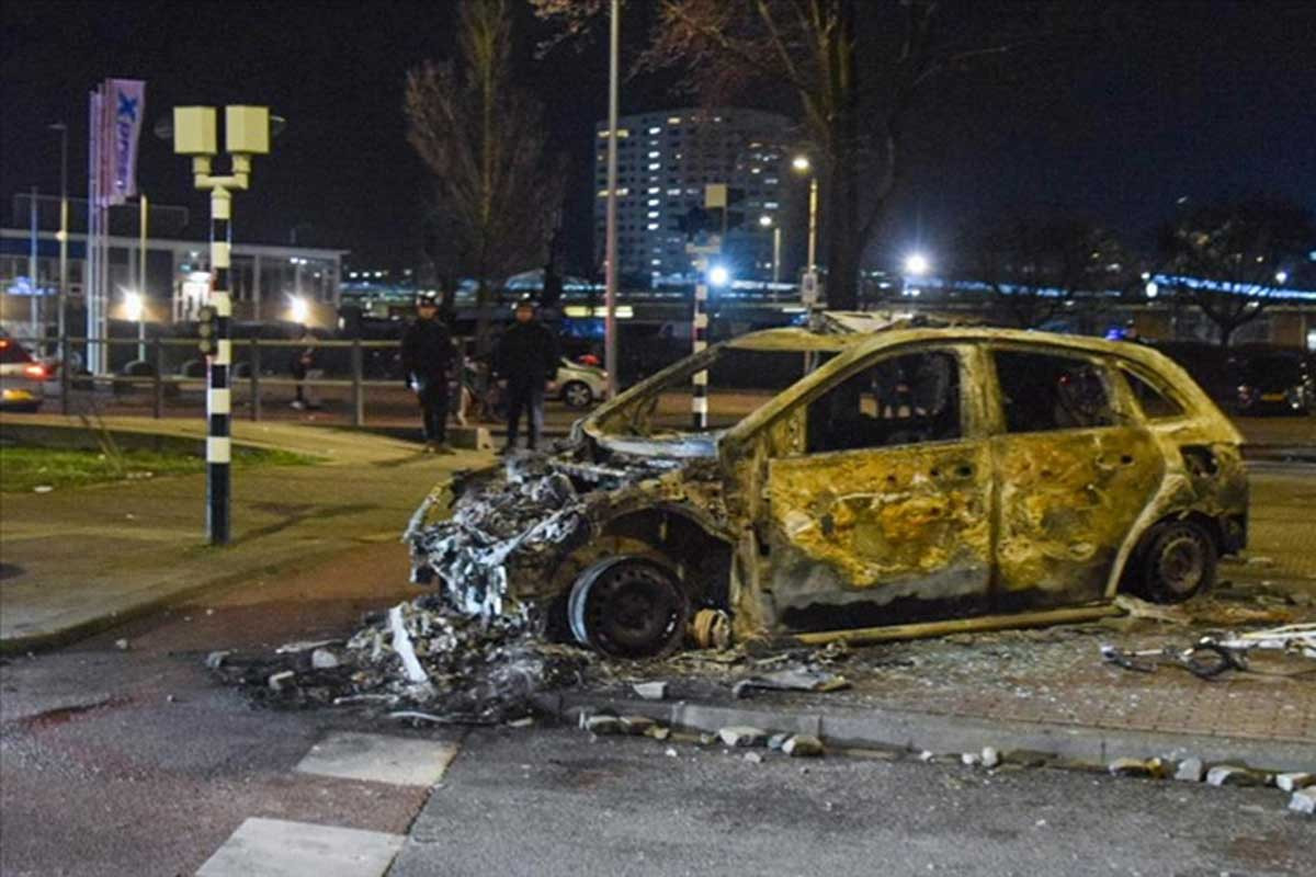 Laheydə eritreiyalı qruplar arasında toqquşma olub, yaralanan polislər var