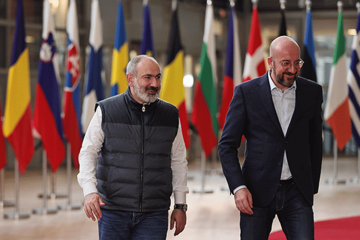 Шарль Мишель и Никол Пашинян обсудили процесс нормализации армяно-азербайджанских отношений