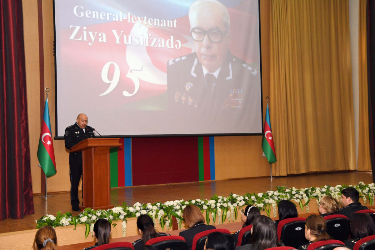 DTX Akademiyasında general Ziya Yusifzadənin 95 illik yubileyinə həsr olunmuş tədbir keçirilib