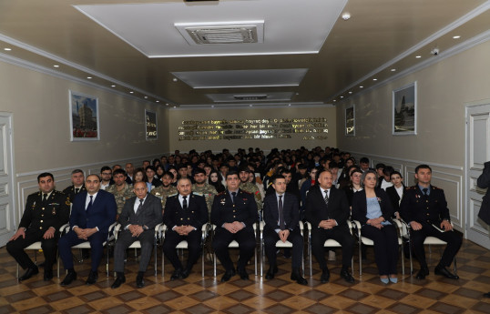 Dövlət Xidməti Ağcabədidə gənclərlə görüş keçirib