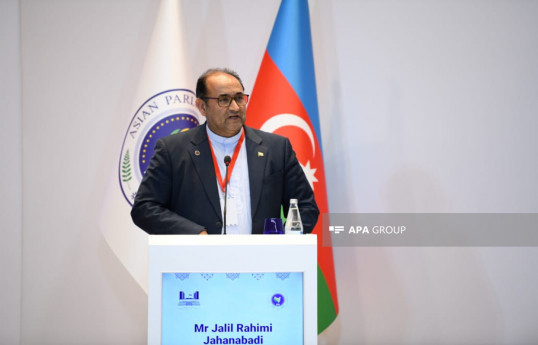 İranlı nümayəndə: Azərbaycanın Asiya Parlament Assambleyasına sədrliyini tam dəstəkləyirik
