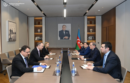 Ceyhun Bayramov Toivo Klaar ilə görüşüb