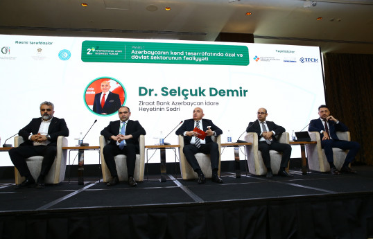 Ziraat Bank Azərbaycan “Beynəlxalq Aqro Biznes Forum-2024” tədbirinin sponsoru və iştirakçısı olub