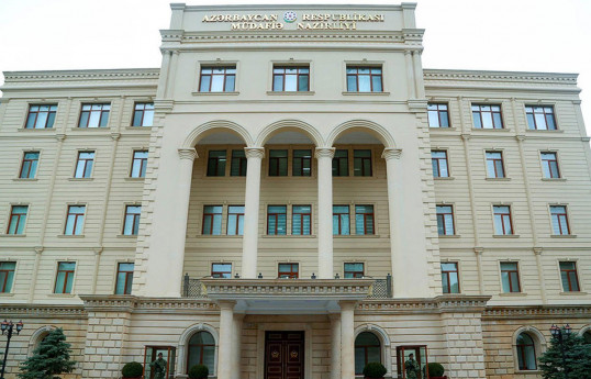 Azərbaycan Müdafiə Nazirliyi Ermənistanın hərbi rəhbərliyinə çağırış edib
