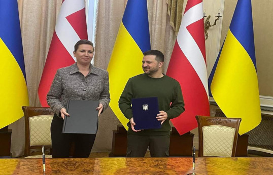 Ukrayna ilə Danimarka təhlükəsizlik üzrə əməkdaşlığa dair saziş imzalayıb