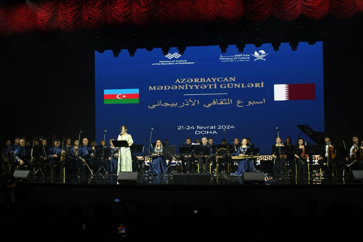 Dohada Azərbaycan Mədəniyyəti Günləri çərçivəsində qala-konsert keçirilib - FOTO 