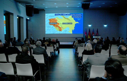 Berlində Xocalı soyqırımının qurbanları anılıb - FOTO 