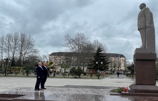 Kəmaləddin Heydərov Masallıda vətəndaşları qəbul edib
