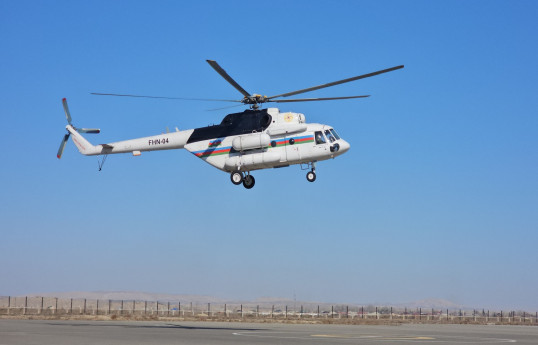 Helikopterlərlə vəhşi heyvanların quduzluq xəstəliyinə qarşı peyvəndlənməsi aparılıb