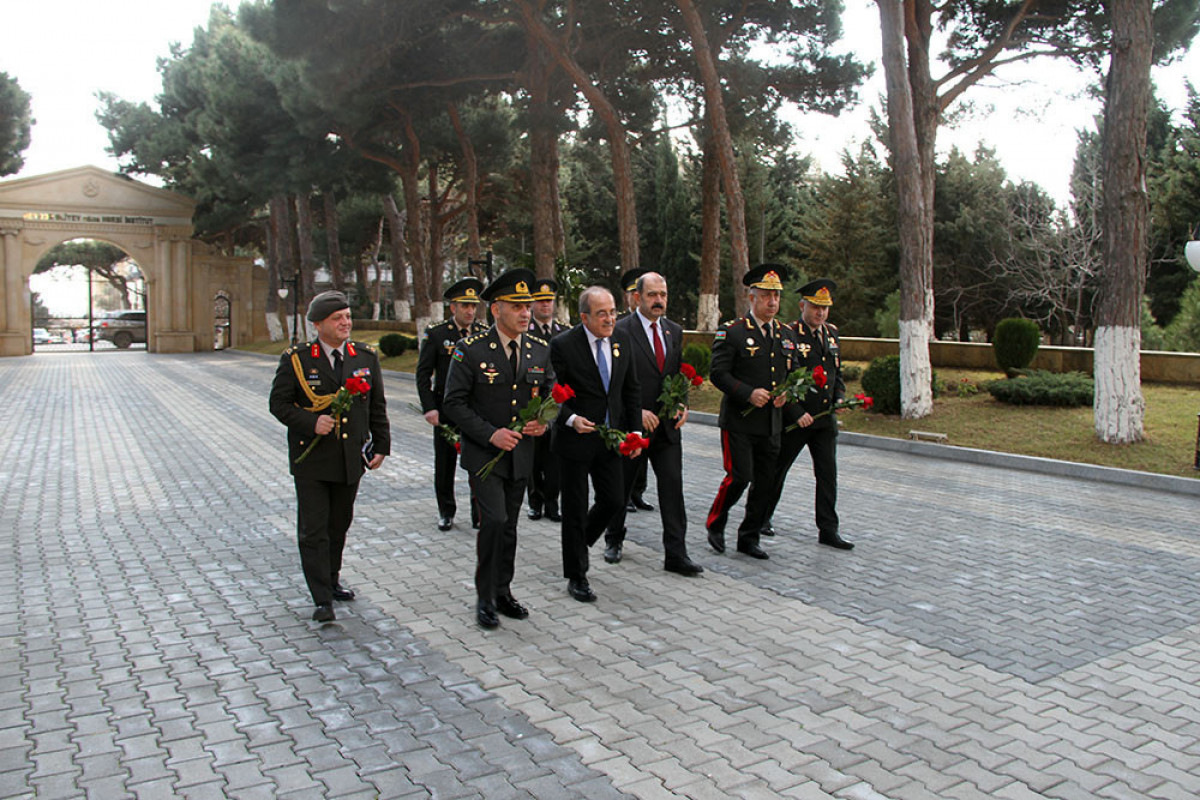 Turkish Deputy Defence Minister visited Azerbaijani military institute -<span class="red_color">VIDEO
