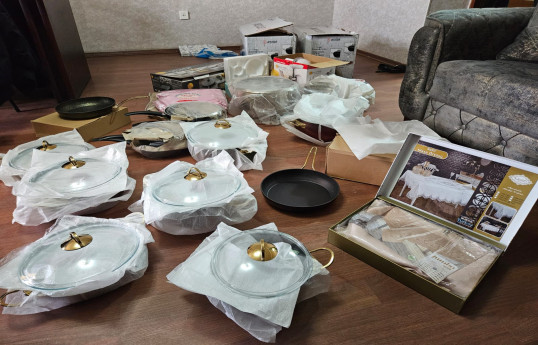 Goranboyda fərdi yaşayış evindən oğurluq etməkdə şübhəli bilinən şəxs saxlanılıb - FOTO 