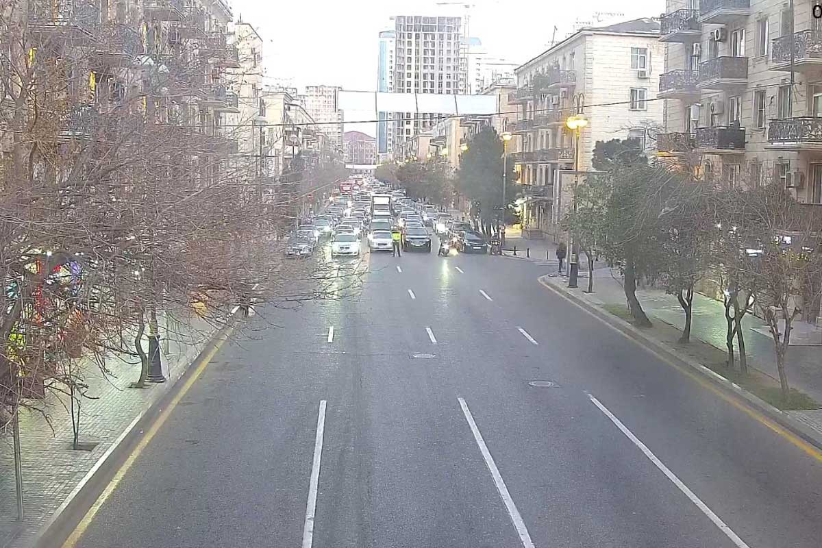 NİİM: Bakıda Cavanşir körpüsü və Afiyəddin Cəlilov küçəsində məhdudiyyət tətbiq edilir - FOTO 