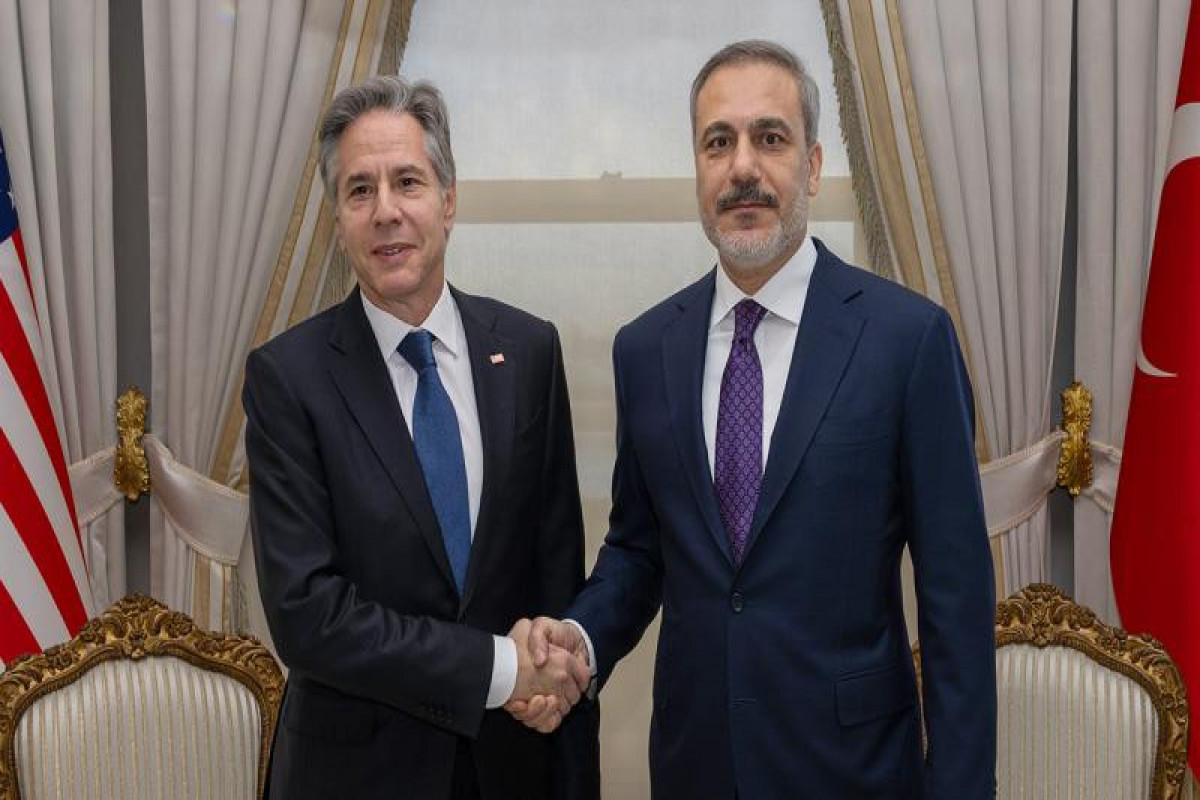 Türkiyə XİN rəhbəri ilə Blinkenin görüşündə Azərbaycan-Ermənistan sülh danışıqları da müzakirə olunub