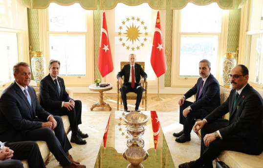 Ərdoğanın Blinkenlə müzakirə etdiyi məsələlər açıqlanıb - YENİLƏNİB 