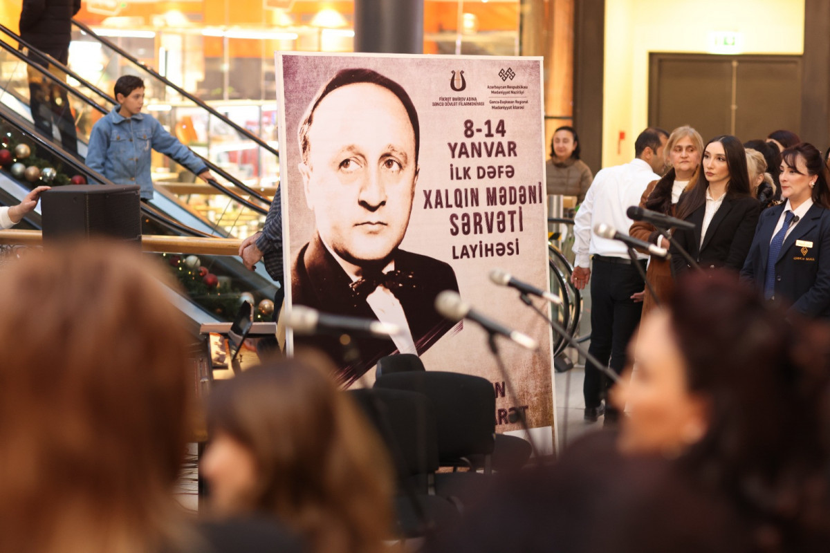 Gəncə Dövlət Filarmoniyası “Xalqın mədəni sərvəti” layihəsinə başlayıb - FOTO 