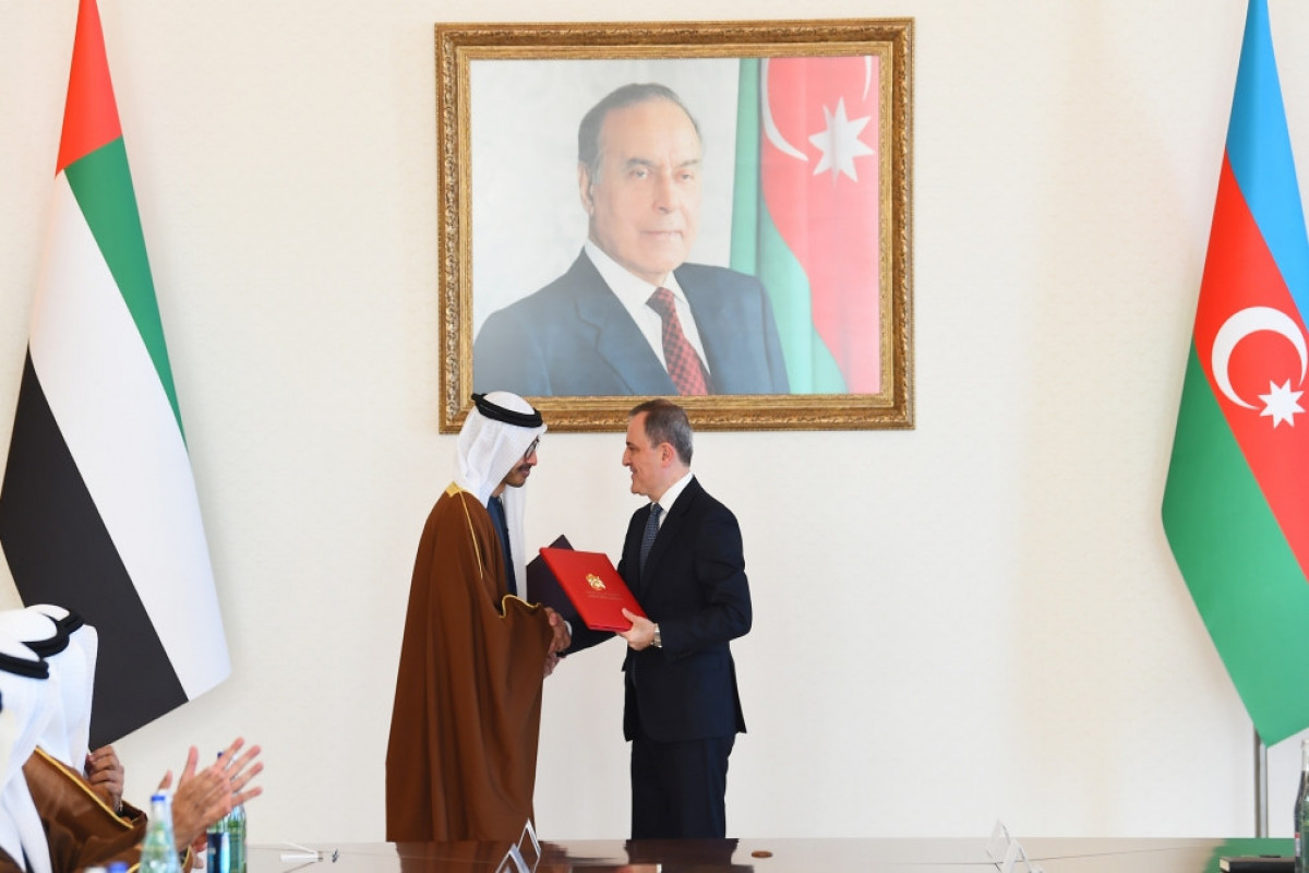 Azərbaycanla BƏƏ arasında Strateji Tərəfdaşlıq haqqında Anlaşma Memorandumu imzalanıb