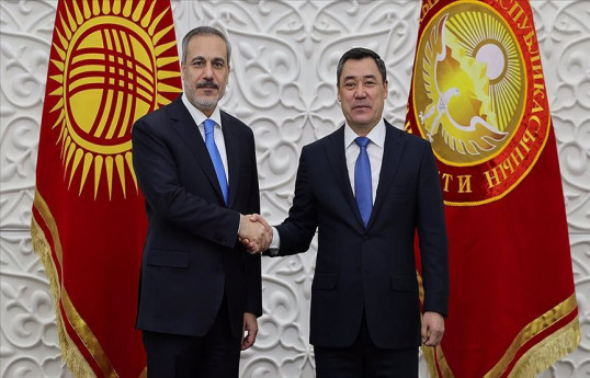 Qırğızıstan Prezidenti Hakan Fidanı qəbul edib