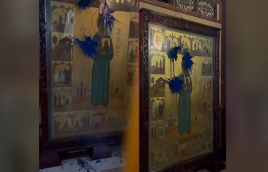 Gürcüstan patriarxlığı “Moskvalı Matrona” ikonasında Stalinin təsvir edilməsinə münasibət bildirib