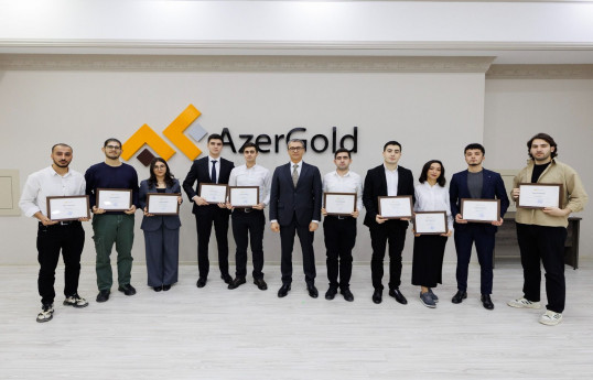 “AzerGold” QSC-nin növbəti Təqaüd proqramlarının qalibləri mükafatlandırılıb