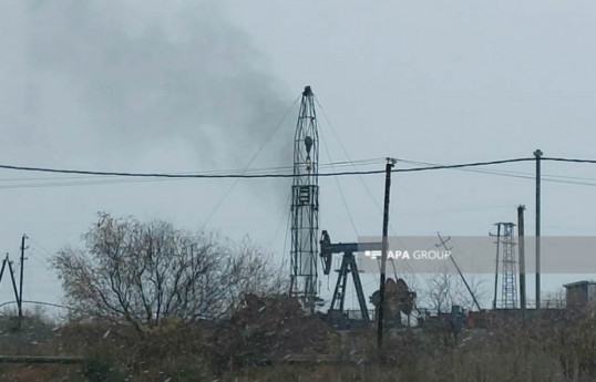 Şirvanda neft quyusunda qaz püskürməsi dayandırılıb