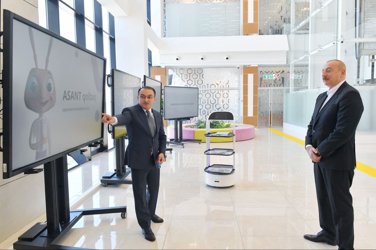 Prezident Lənkəran regional “ASAN xidmət” mərkəzinin açılışını edib