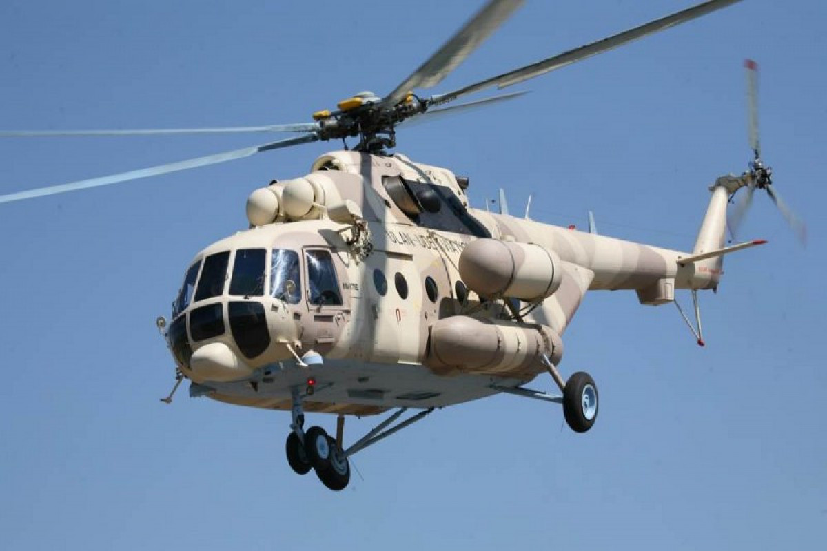 Qırğızıstanda Mi-8 hərbi helikopteri qəzaya uğrayıb, ölən var - YENİLƏNİB 