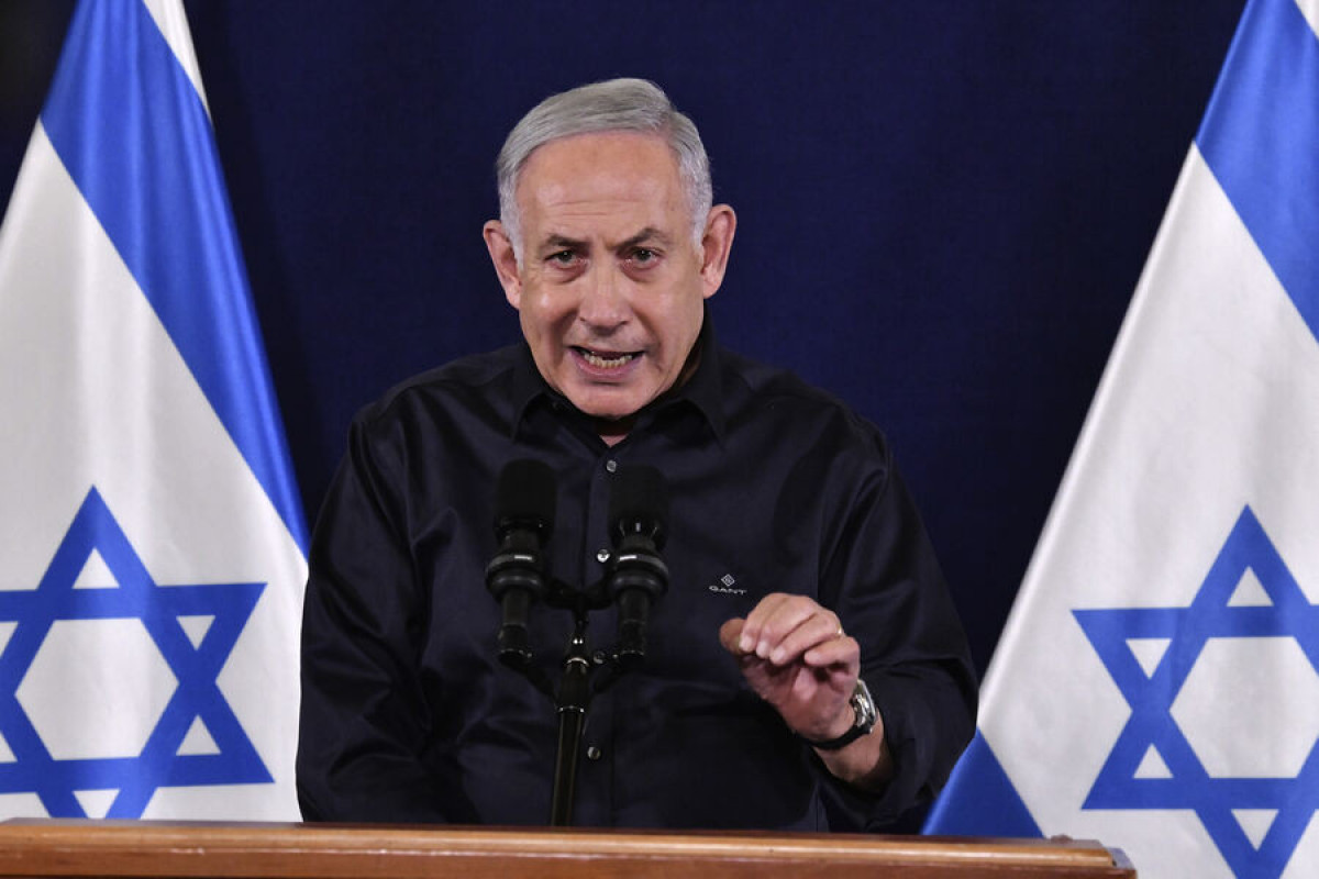 Netanyahu fələstinlilər üçün dövlət yaratmaq ideyasını rədd edib