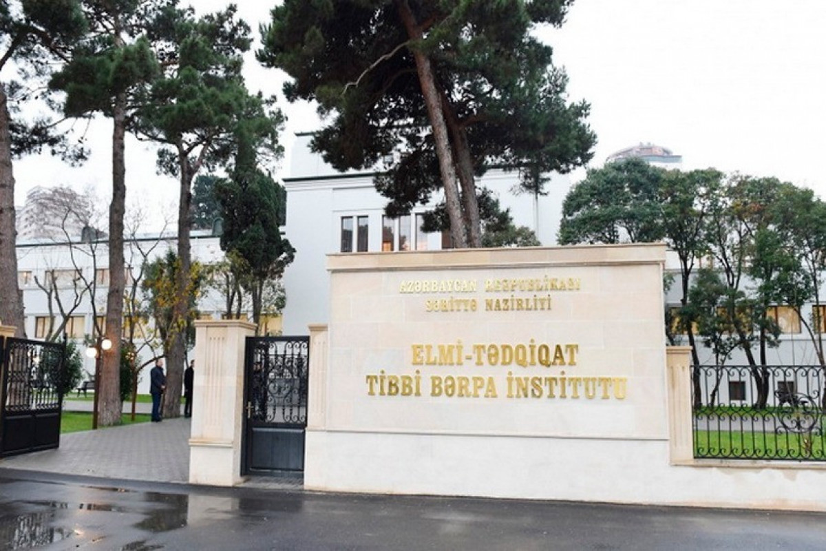 Elmi-Tədqiqat Tibbi Bərpa İnstitutuna direktor təyin edilib
