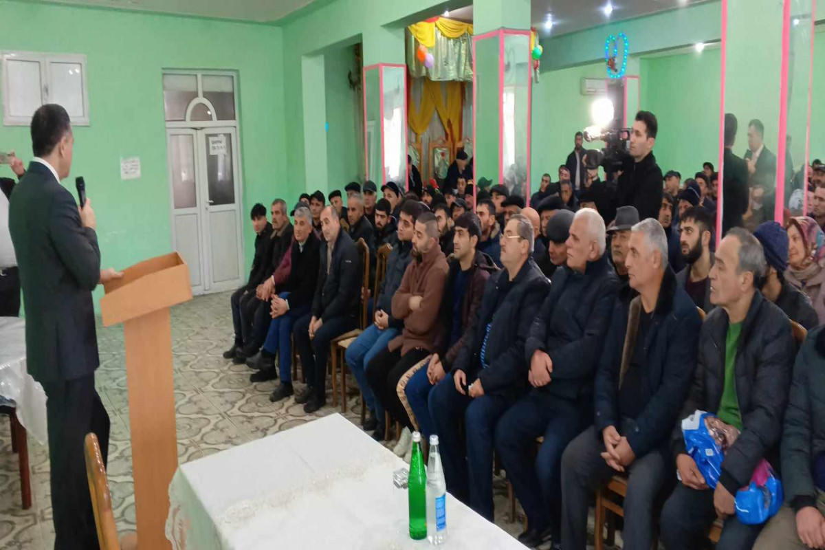 Qüdrət Həsənquliyev Lənkəranda seçicilərlə görüşüb ®