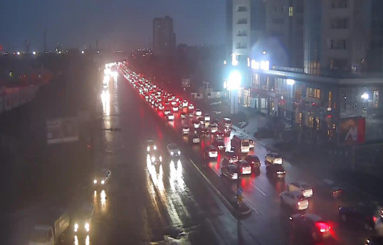 Bakıda sıxlıq müşahidə edilən yollar - SİYAHI 