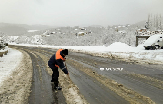 Bəzi yollar buz bağlayacaq - SABAHIN HAVASI 