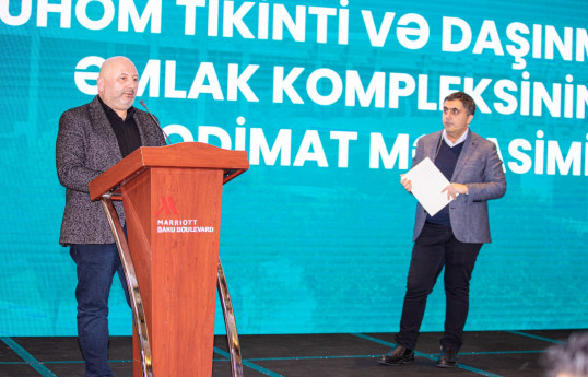 Bakıda UHOM Tikinti və Daşınmaz Əmlak Kompleksinin təqdimat mərasimi baş tutdu  - FOTO  - VİDEO 