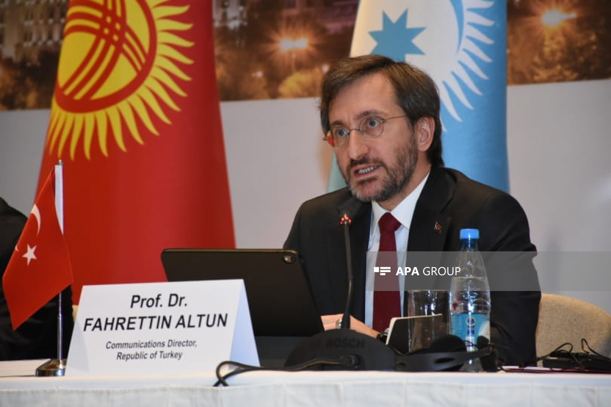 Fəxrəddin Altun: Türkiyə dezinformasiya ilə mübarizədə Azərbaycana dəstəyi davam etdirəcək