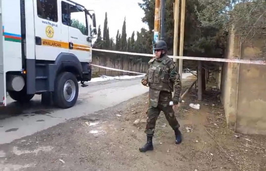 Sarayda sursat aşkar edilib