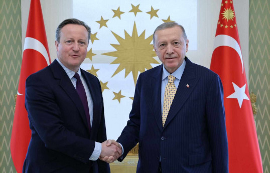 Ərdoğan Kemeronla Qəzzada atəşkəsi müzakirə edib