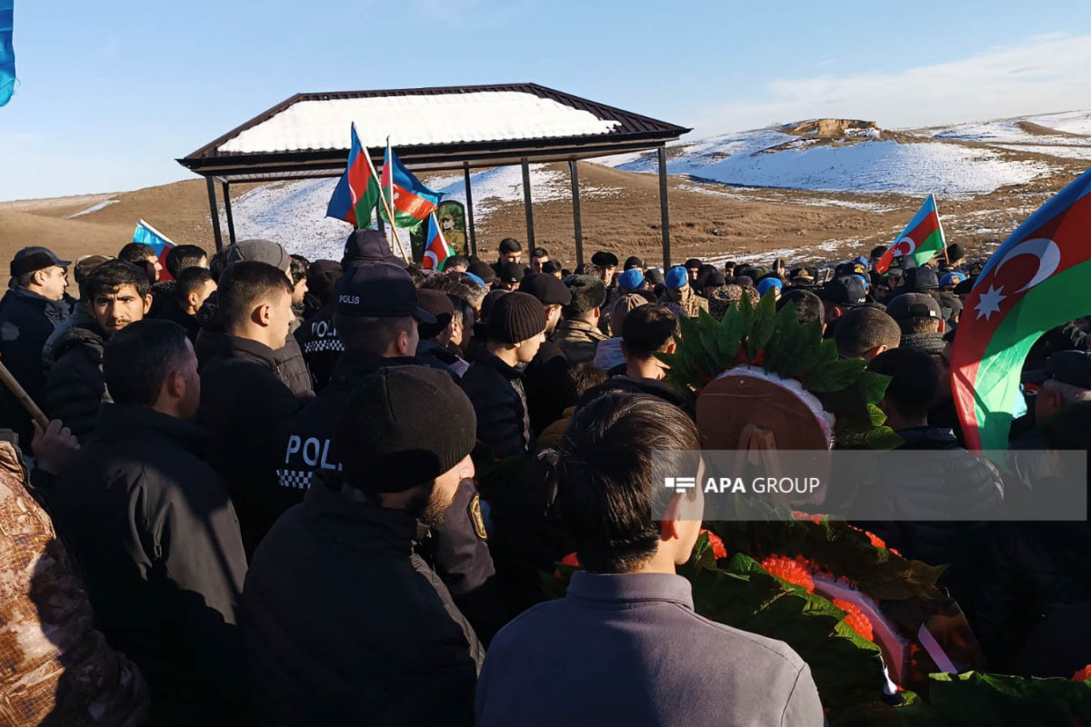 Şəhid Hacıəli Qasımov dəfn olunub - YENİLƏNİB-3 