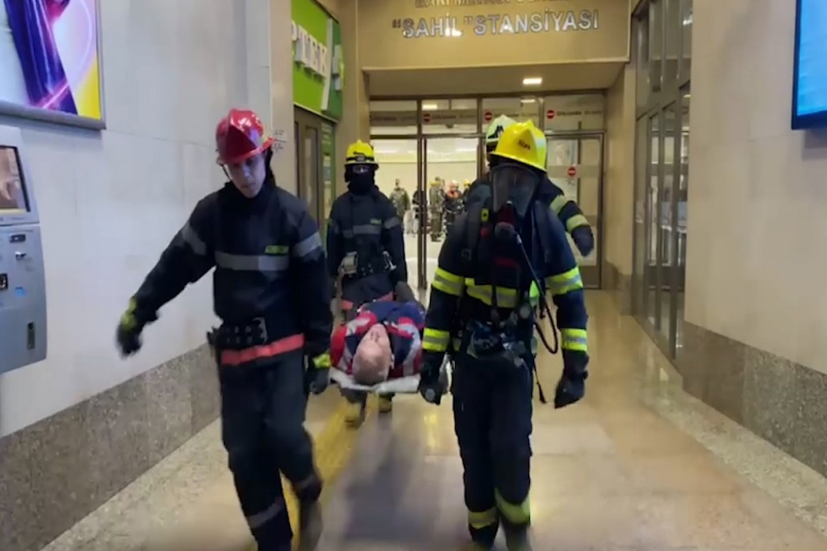 FHN metroda təlim keçirib - VİDEO 