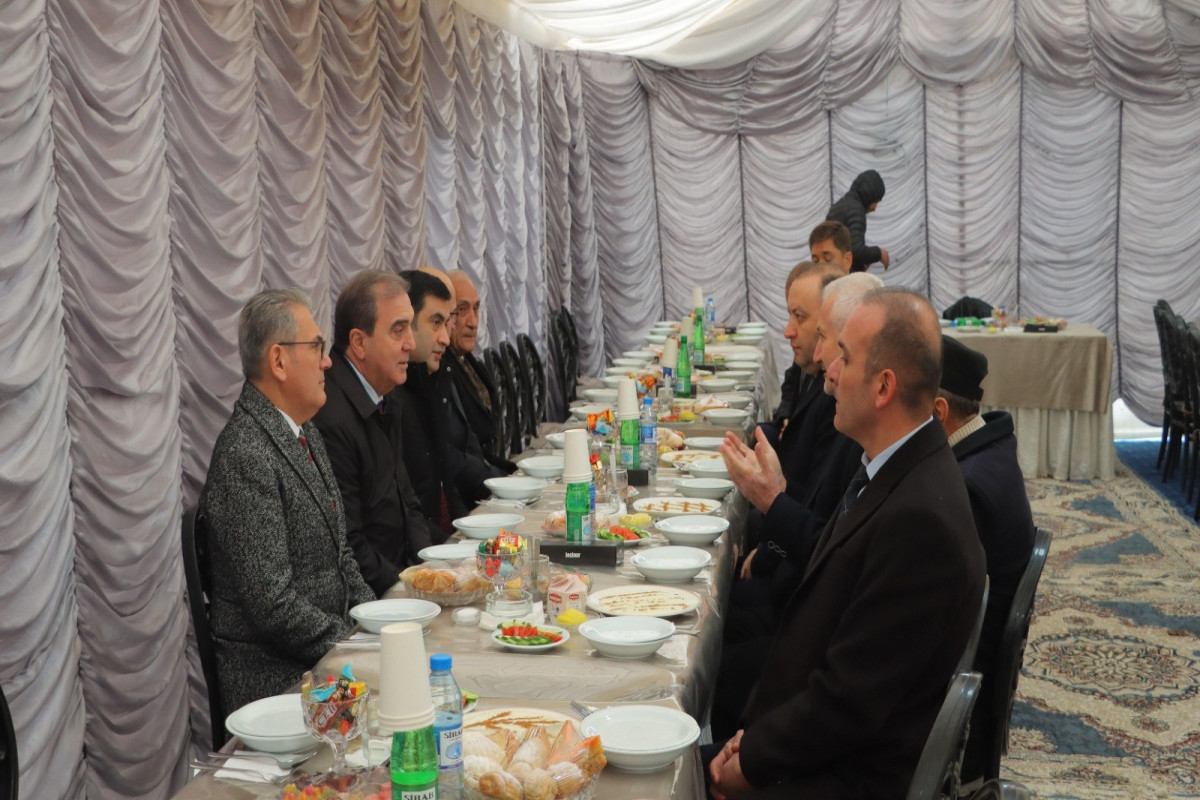 İrandakı səfirliyimizə terror hücumunda şəhid olan Orxan Əsgərovun il mərasimi keçirilib - FOTO 