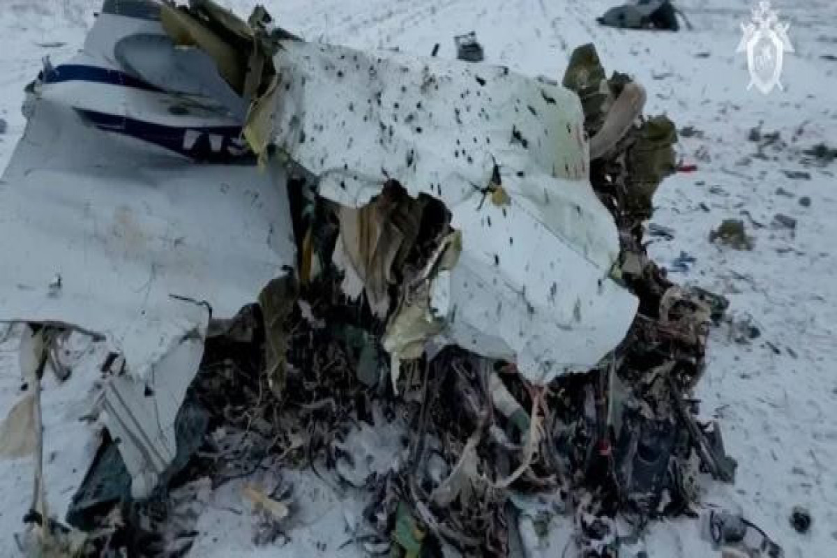 KİV: Ekspertiza Belqorodda İl-76 təyyarəsinin Qərb istehsalı raketlə vurulduğunu təsdiqləyib