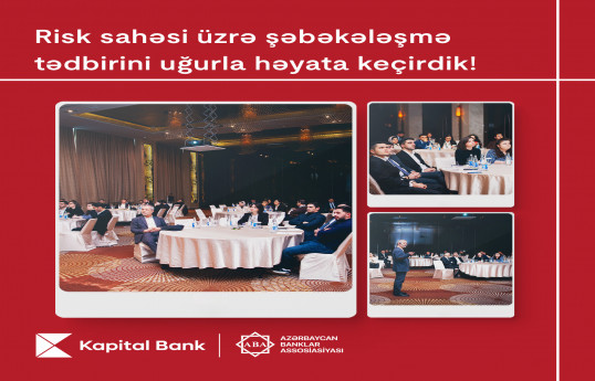 “Risk sahəsi üzrə şəbəkələşmə” tədbiri həyata keçirilib