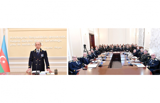 Ədliyyə Nazirliyində geniş kollegiya iclası keçirilib