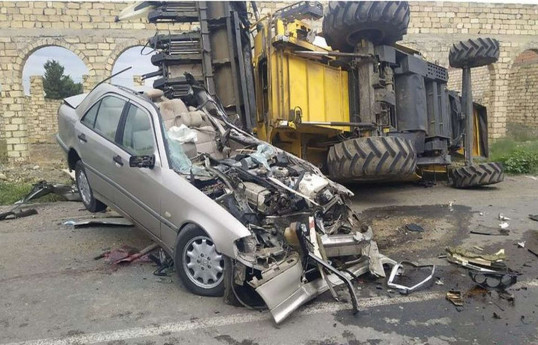 İmişlidə baş verən yol qəzasında sürücü ölüb