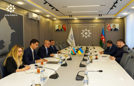 ANAMA tərəfindən Ukrayna mütəxəssislərinə təlimlərin keçirilməsi müzakirə olunub
