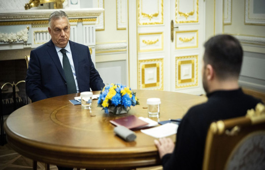 Orban Zelenskidən atəşkəs variantını nəzərdən keçirməyi xahiş edib